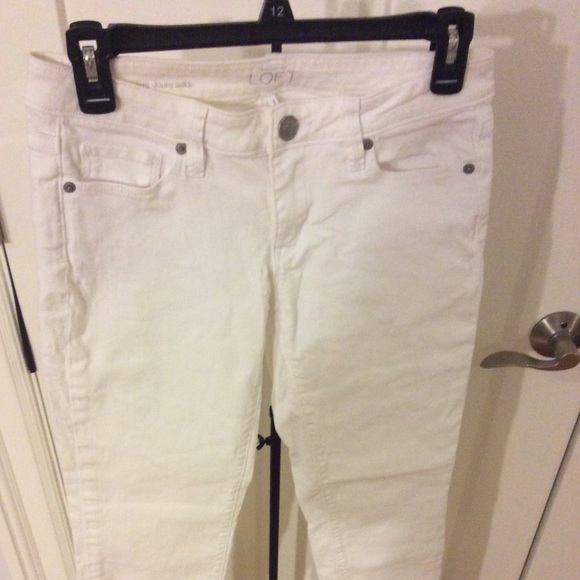 Anne Taylor Loft modern skinny ankle 28” wst jeans - Picture 1 of 1
